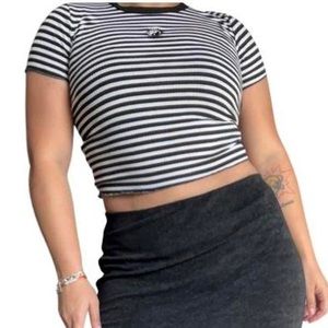 Polly & Esther striped shirt